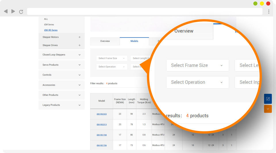 Advanced Product Filtering