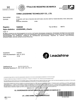 Trademark Certificate in Mexico-1