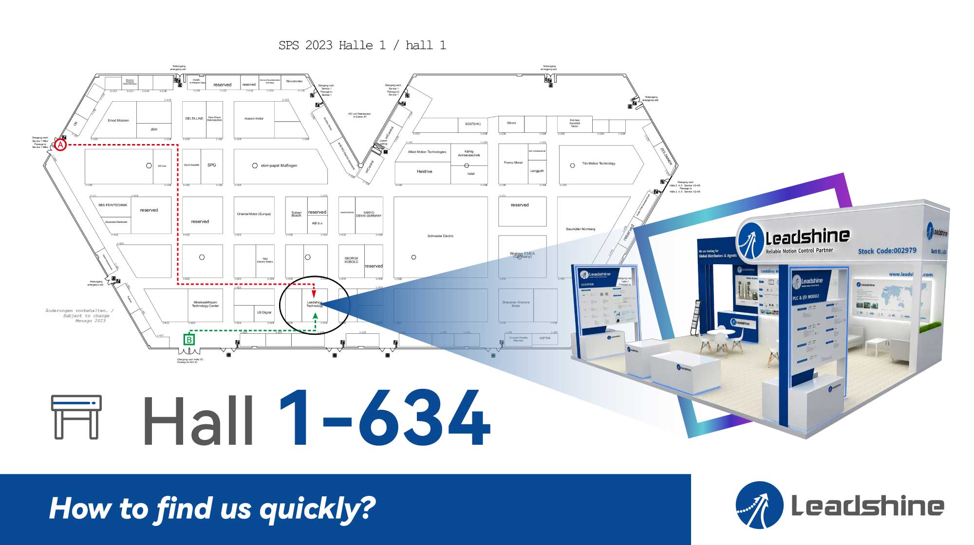 After 4 years of transformation, Leadshine is bringing a whole new experience to SPS 2023-4