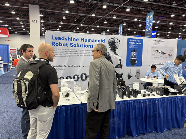 Beyond Automation, Leadshine Humanoid Robot Solutions Steal the Spotlight at Automate 2025-1