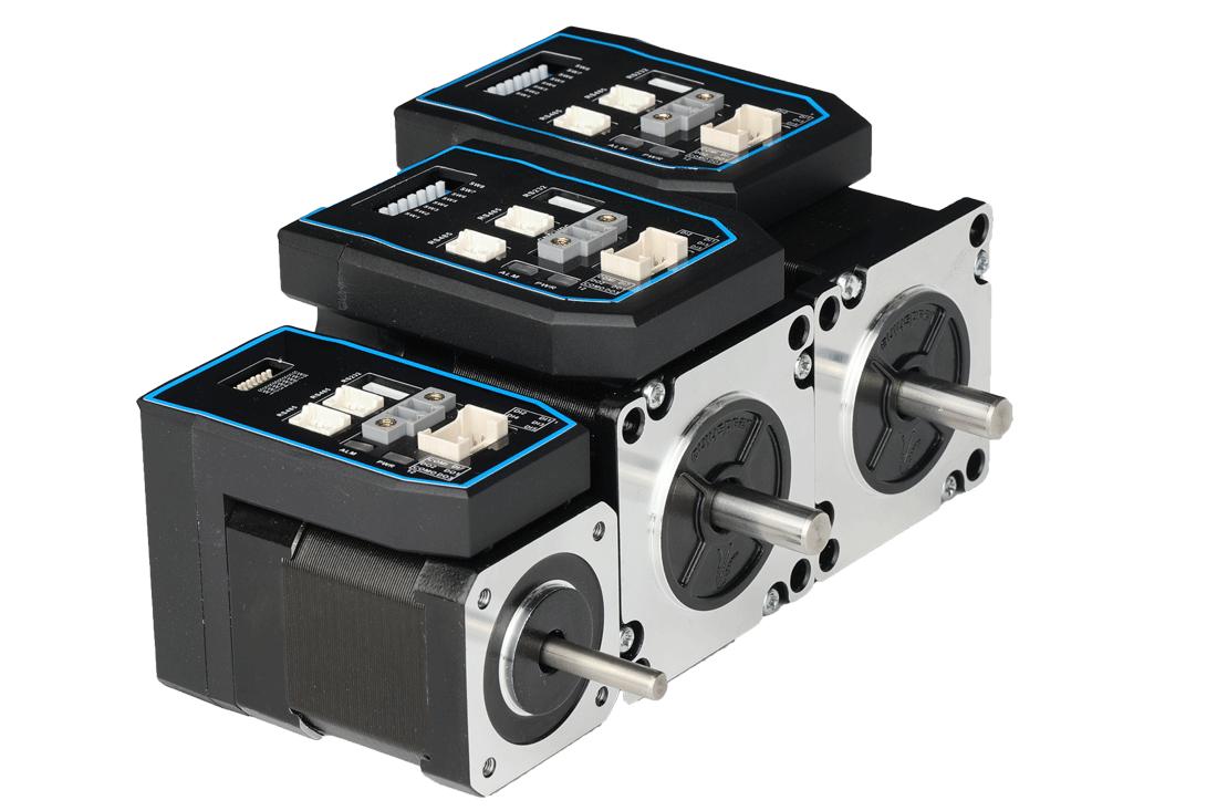 Compact Equipment Design with Integrated Stepper Motors
