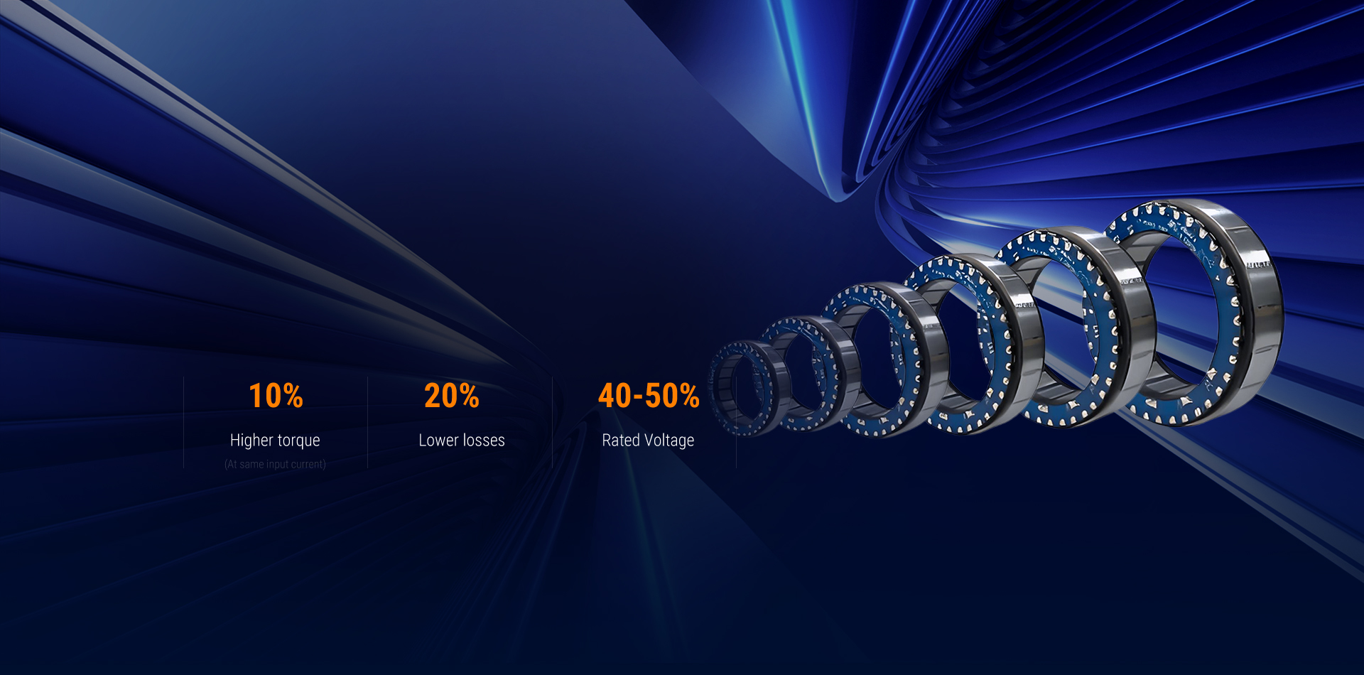 Ultra-High-Density|Frameless Motors