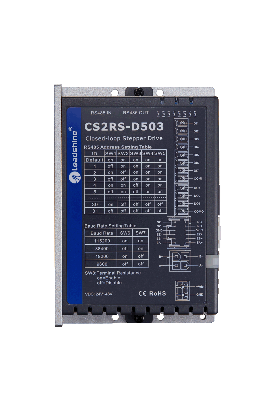 CS2RS-D503 Closed Loop Stepper Drive