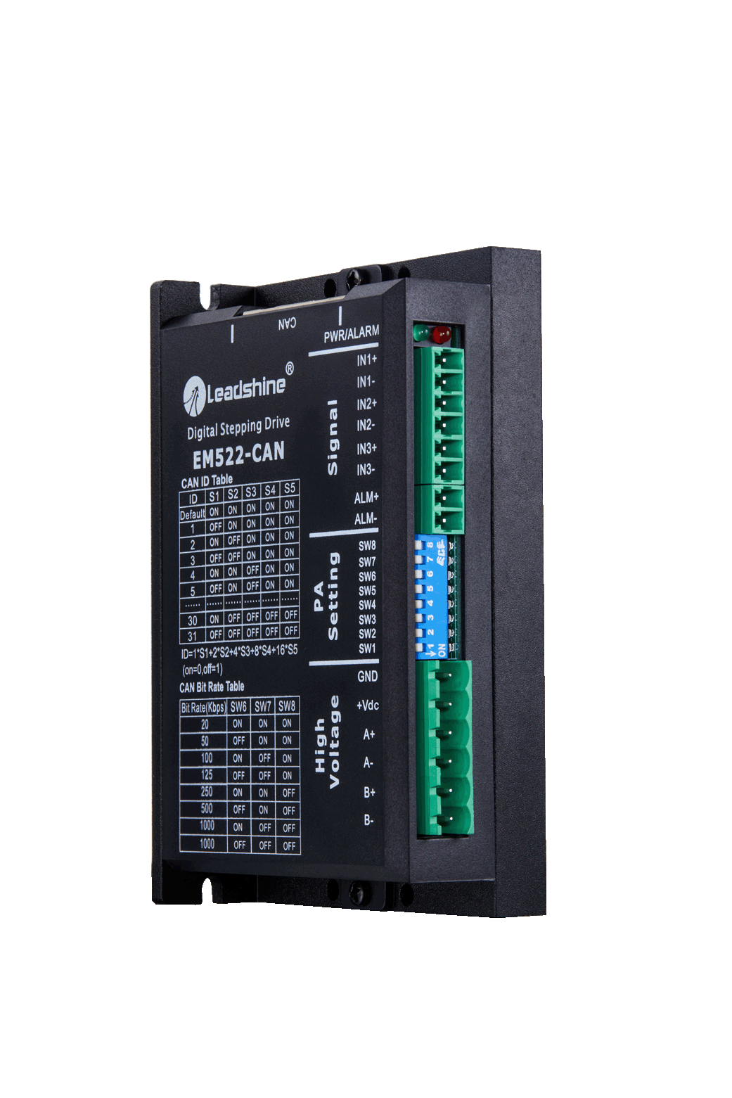 EM522-CAN Stepper Drives