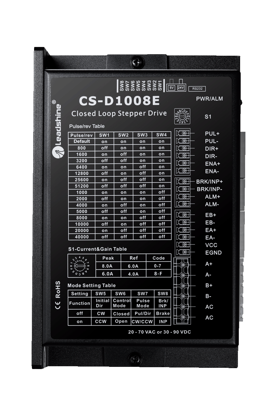 CS-D1008E Closed Loop Stepper Drive