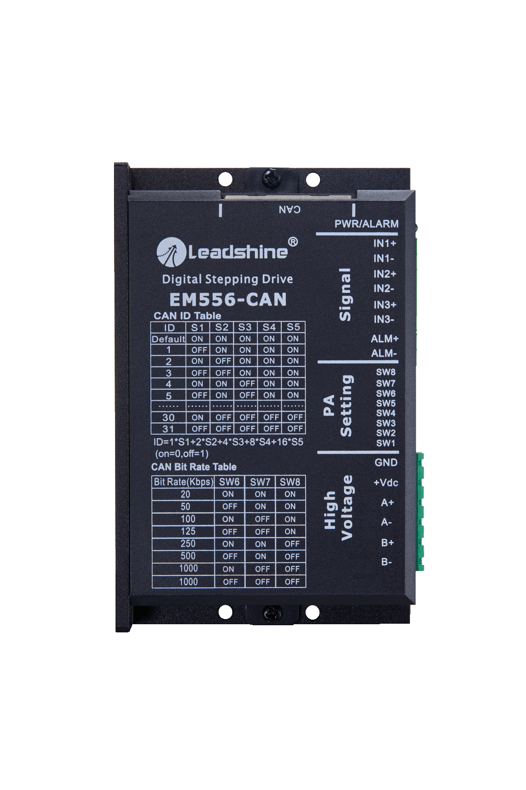 EM556-CAN Stepper Drives